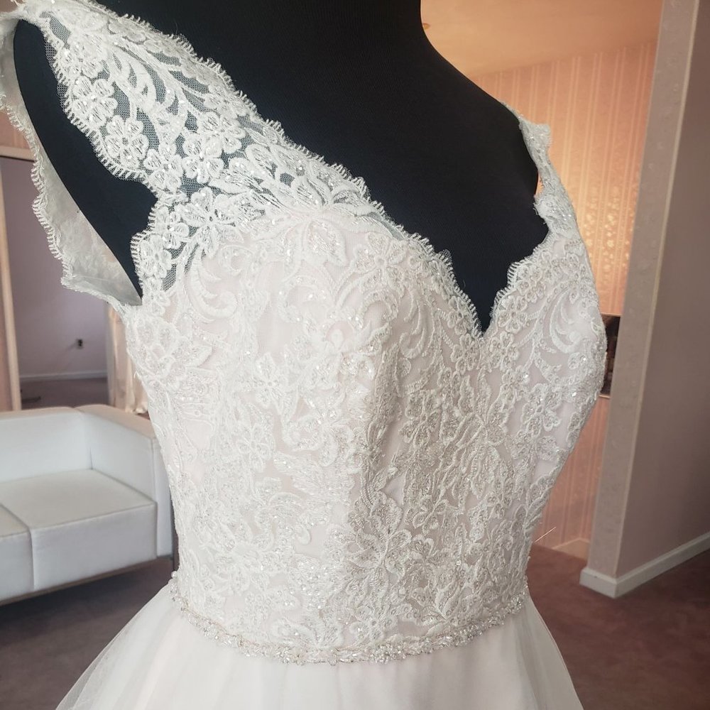 Blush Wedding Gown